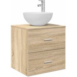  Set ormarića za kupaonicu 3 kom. Hrast sonoma 49,5 x 35 x 63 cm | shoptok.hr