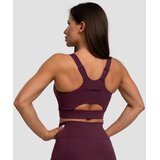 GymBeam Sportski grudnjak Cut-Out Eggplant | Eponuda.com