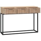  Konzolni stol 105 x 30 x 75 cm od konstruiranog drva i željeza | Eponuda.com