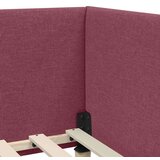  Kutni okvir kreveta Ostalo boja crnog vina 90 x 190 cm | shoptok.hr