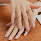 OHORA Semi Cured Gel Nail Strips N Gold Fog nalepke za nohte odtenek ND-440 1 kos | Shoptok.si