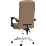  Uredski naslonjač od tkanine smeđi | Eponuda.com