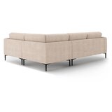 Micadoni Svjetlo smeđa kutna garnitura (s desnim kutom/u obliku slova L) Bemy – | shoptok.hr