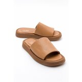 LuviShoes MONA Women's Slippers From Genuine Leather cene