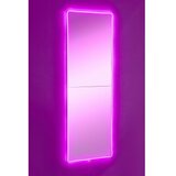 Hanah home ogledalo sa led osvetljenjem rectangular 40x120 cm pink Cene