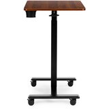  Mobilni stol 70x48 cm Stol za prijenosno računalo Podesiva visina 71,5-112 cm Drvena ploča ModernHome Slike