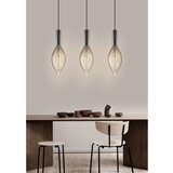 Viseći luster SAGA na sajli 1xE27/40W/230V crni | Eponuda.com