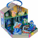 Floss&Rock® prenosna igralna škatla z lesenimi figuricami playbox pets (12 kosov) | Shoptok.si