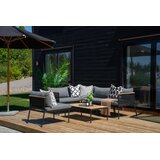 Venture Home Nettan kutna vrtna lounge garnitura, siva | shoptok.hr