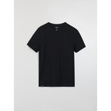 Sinsay Pamučna slim fit majica kratkih rukava | shoptok.hr
