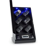 Klarstein KLINGENTHAL, POKRETNI STALAK ZA SATOVE, CRNI, POKRET DESNO-LIJEVO, 12 SATOVA, LED, NA DODIR | shoptok.hr