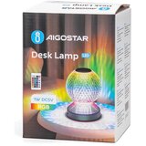  Aigostar-LED RGB prigušiva punjiva stona lampa LED/1W/5V 1800mAh 13,5cm + daljinski upravljač | Eponuda.com