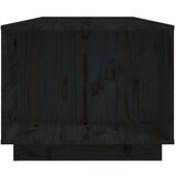  Stolić za kavu crni 110 x 50 x 40 cm od masivne borovine | shoptok.hr