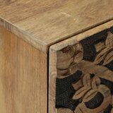  Kreveta s pohranom Smeđa 80 x 33,5 x 75 cm Čvrsto drvo manga | shoptok.hr