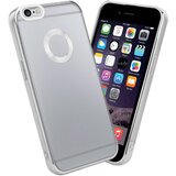 Cadorabo Ohišje, združljiv z Apple v prozorni - srebrni - zaščitni pokrov, narejen iz fleksibilnega silikona TPU s kromiranjem, (20603835) Cene