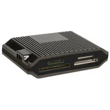 Čitalnik kartic COMBO ALL-IN + 3x USB, črne barve CC-CR44149