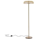  LED stojeća lampa PERFORATO LED/10W/230V 3000K zlatna | Eponuda.com