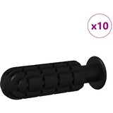  Ručke za stol za nogomet 10 pcs Crna 2,8 x 2,8 x 9,3 cm PP | Eponuda.ba
