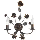 Zidna lampa CAROLINA 2xE14/6W/230V bronzana