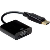Value DisplayPort / VGA adapterski kabel DisplayPort vtič\, VGA 15-polna vtičnica 0.15 m črna 12.99.3136 DisplayPort kabel, (20415283) Cene