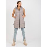 MINORITY Vest-NM-KZ-P22-6608.98P-dark beige | Shoptok.si