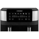  Friteza na Zrak Concept FR8000 Crna Srebrna 2850 W 8 L | shoptok.hr