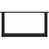  Noge za klub stolić U-oblik 2 kom Crne 70 x (30-31) cm Čelik | shoptok.hr