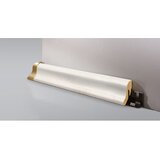 LOGOCLIC podna kutna lajsna K40 hrast bijeli (2,6 m x 22 mm x 40 mm, vitičasti oblik) Cijene