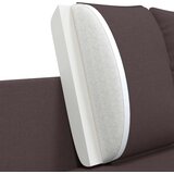 SOFA za dvije osobe Tamno smeđa 188 x 81 x 89 cm Tkanina | shoptok.hr