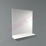 Kolpa San kopalniško ogledalo s polico EVELIN OGE 65 573920, bela | Shoptok.si
