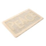  peace - cream cream bathmat | Eponuda.com