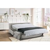 Bobochic Paris Bež sklopiva sofa od samta 184 cm Isadora – | shoptok.hr