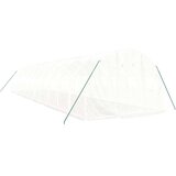  Rastlinjak z jeklenim okvirjem bel 36 m² 12x3x2 m | Shoptok.si