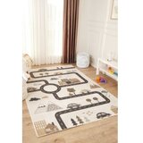 Conceptum Hypnose Tepih (80 x 300) Bohem Kids Road Cream Grey | Eponuda.com