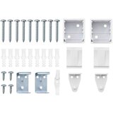  Zavjesa za prozor sa zavjesama Ostalo Bijela 80 x 130 cm Aluminij | shoptok.hr