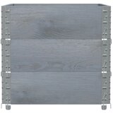  Vrtna sadilica siva 80x60 cm od masivne borovine | Eponuda.com