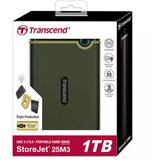 Transcend HDD EXT 1TB TS StoreJet 25M3G Military Green USB 3.1, Slim | Eponuda.ba