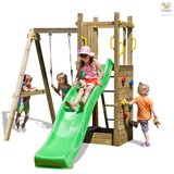 Fungoo Set FUNNY 3 s pješčanikom i ljuljačkom - drveno dječje igralište | shoptok.hr