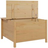  Stolić za kavu Medeno smeđa 79.5 x 79.5 x 49 cm Čvrsto borovo drvo - boja meda | shoptok.hr