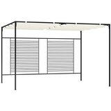  Sjenica s pomičnim krovom 3 x 4 x 2,3 m krem 180 g/m² | shoptok.hr