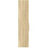  Visoka komoda boja hrasta 70x42,5x185 cm od konstruiranog drva | shoptok.hr