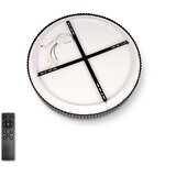  Brilagi - LED prigušiva stropno svetlo FALCON MODERN LED/30W/230V 40 cm crno +DO | Eponuda.com