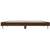  Okvir za krevet smeđi hrast 135x190 cm konstruirano drvo | shoptok.hr