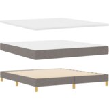  Krevet s Box Springom i madracem Taupe 180x200 cm Tkanina | shoptok.hr