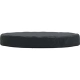 vidaXL Pokrov za zunanjo mizo Črna 82 x 82 x 10 cm 600D tkanina | Shoptok.si