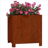 Sadilice s nogama 2 kom boja hrđe 40x40x40 cm od čelika COR-TEN | shoptok.hr