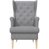  Fotelja Svjetlosiva Tkanina | Eponuda.com