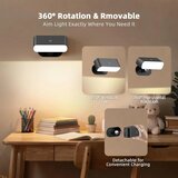 ALINANA 2x brezžična LED stenska svetilka z daljincem | Shoptok.si