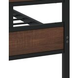 vidaXL Okvir kreveta bez madraca s uzglavljem i podnožjem 90x200 cm | shoptok.hr