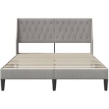  Krevetna konstrukcija Svijetlo siva 120 x 200 cm Baršun | shoptok.hr
